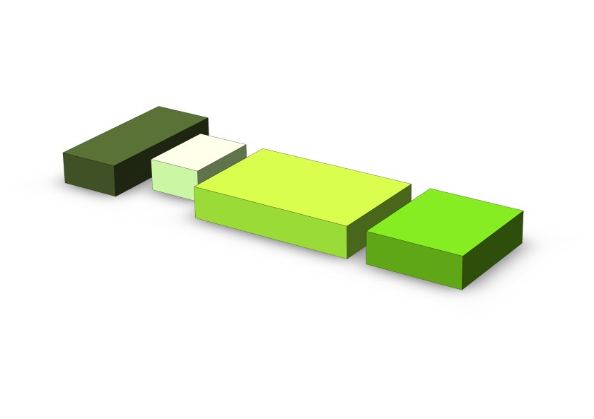 codes cad blocks illustrate mass modeling of a building